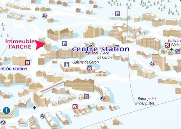 Centre, Kino Duplex, 34m2, 5-6 Personnes Apartament